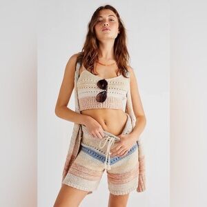 Free People knit 2 piece set